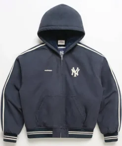 Yankees Hooded Baseball Jacket
