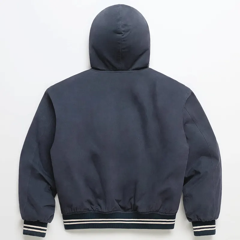 Yankees Hooded Baseball Jacket - Image 2