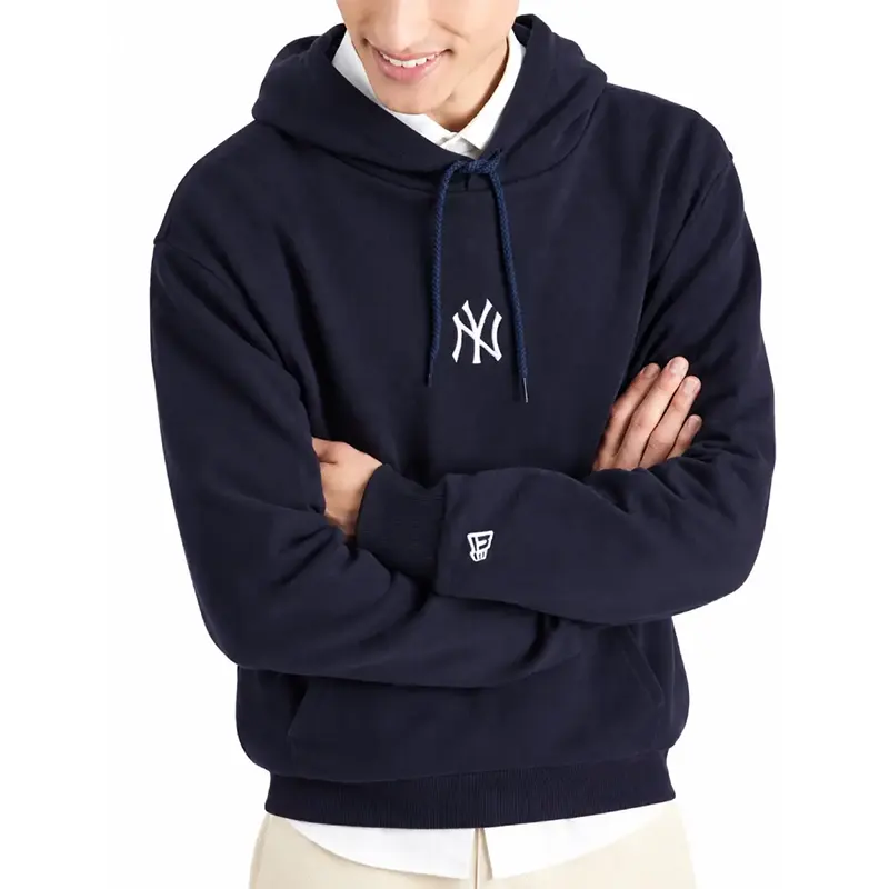 Yankees Navy Blue Fleece Hoodie