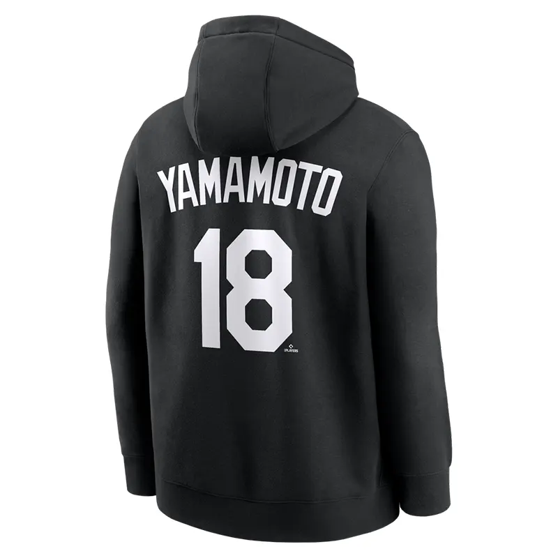 Yoshinobu Yamamoto 2026 Dodgers Postseason Hoodie - Image 3